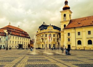 Centrul orașului Sibiu