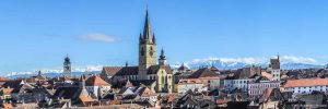 Vedere genrală a orașului Sibiu